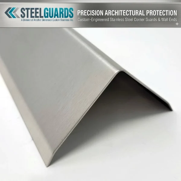 Custom Stainless Steel Corner Guard | Precision Fabricated Wall Protection